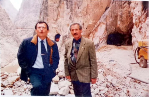 Vali Recep Yazıcıoğlu ve Kazım Erdem Özsoy Taşyol'da (KemaliyeErzincan)